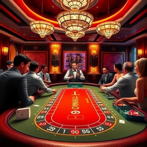 Antarmuka taruhan Andar Bahar di sensa slot menampilkan area untuk memilih Andar atau Bahar