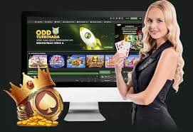 Antarmuka aplikasi sensa slot menampilkan permainan slot dan navigasi menu